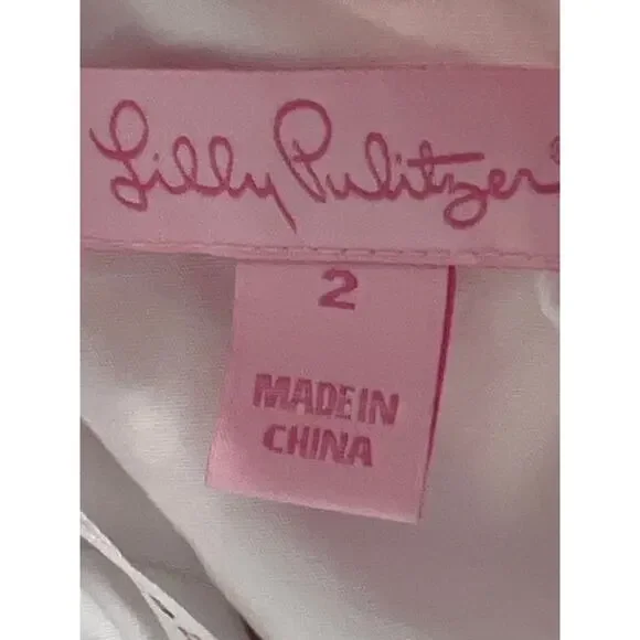 Lilly Pulitzer Women Strapless Franco Daffodil Tie Back Sheath Dress Size 2 Pink - Picture 3 of 3